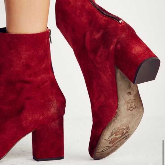 SOLD ⚡️HP⚡️Free People Cecile Suede Boots - Picture 5 of 8